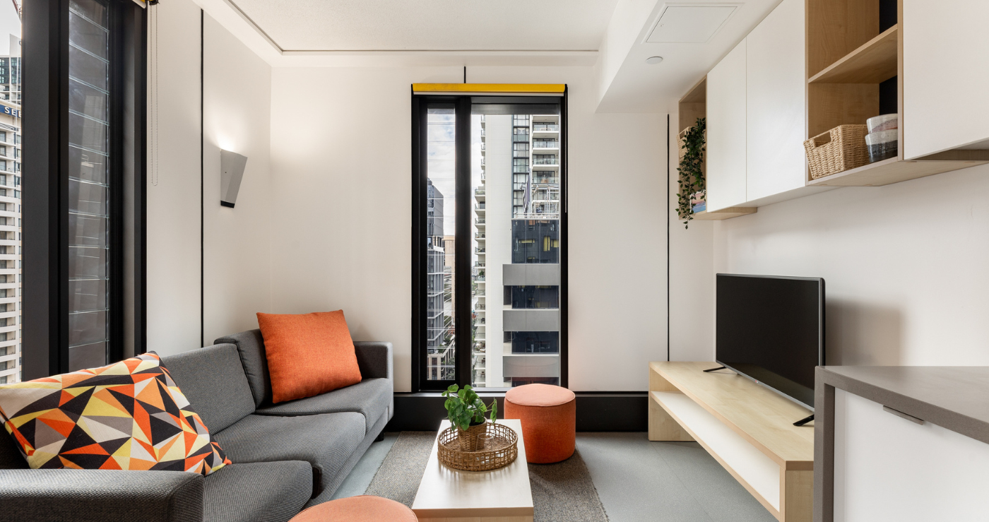  Brisbane City 6人间合租公寓